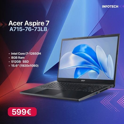 Laptop Acer Aspire 7