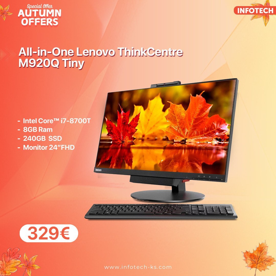 All in One Lenovo Think Centre M920Q Tiny