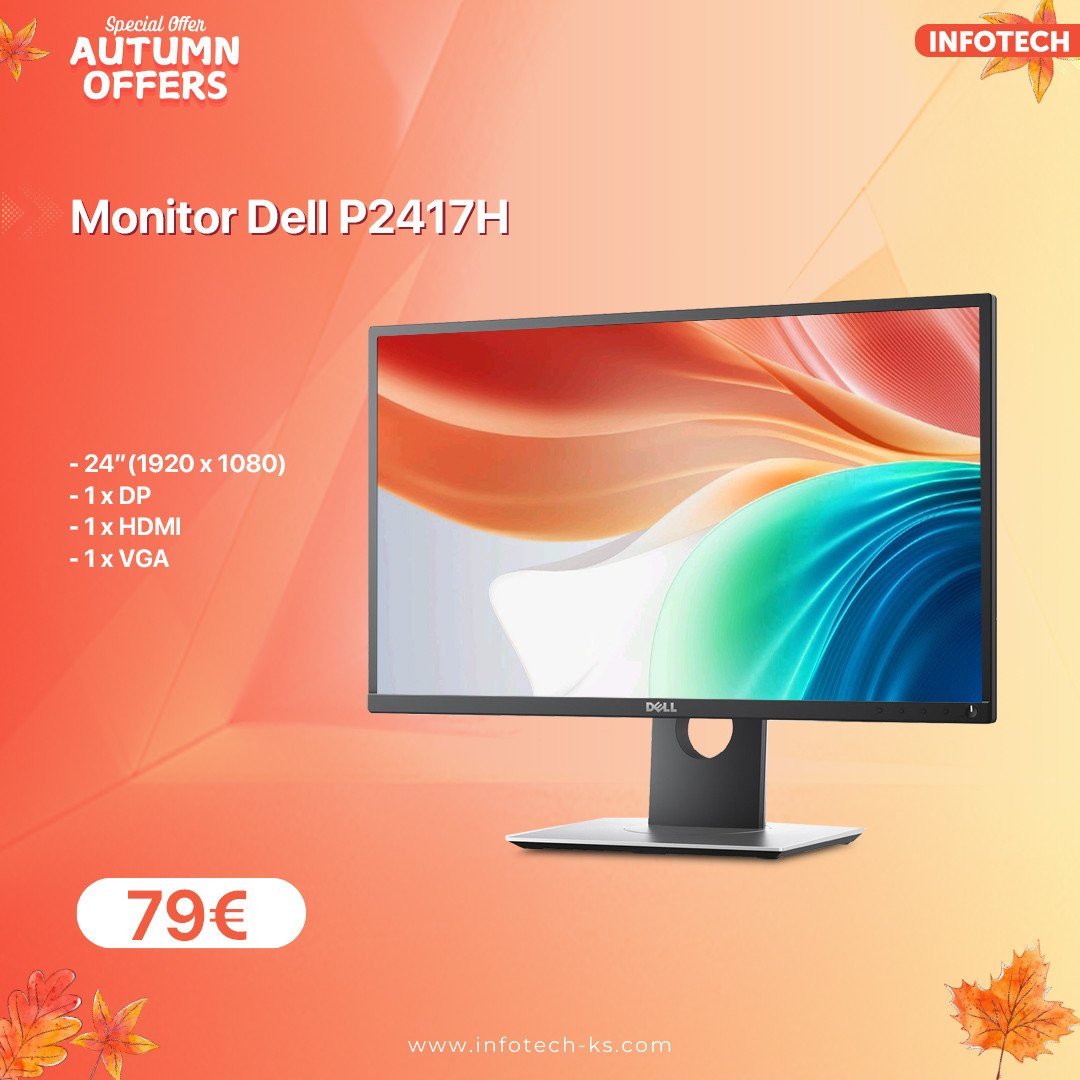 Monitor Dell P2417H