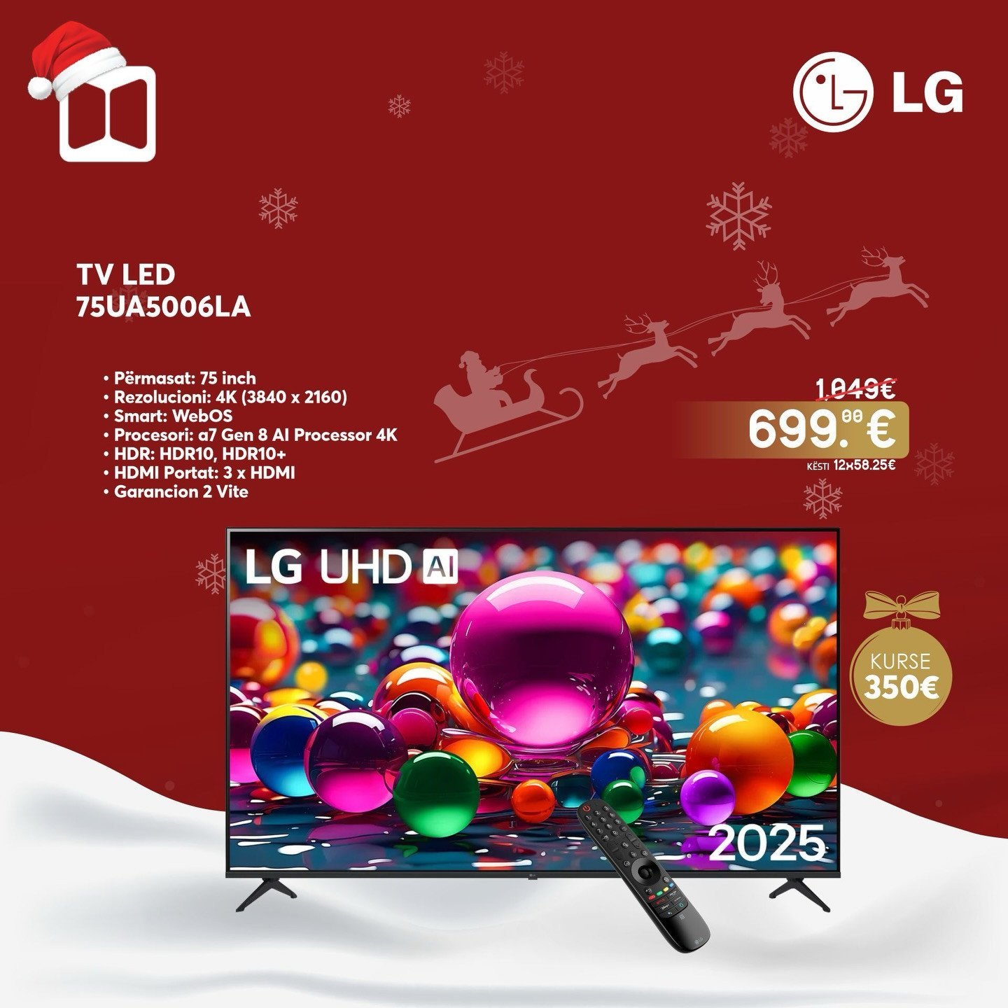 𝐋𝐆 𝐓𝐕 𝐋𝐄𝐃 𝟕𝟓𝐔𝐀𝟓𝟎𝟎𝟔𝐋𝐀