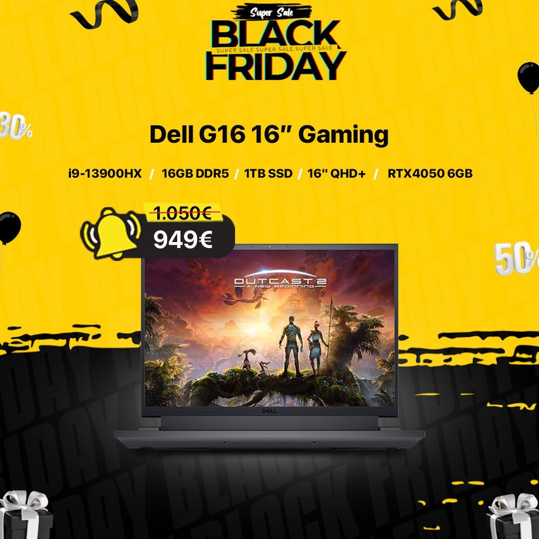 Dell G16 16 "Gaming'