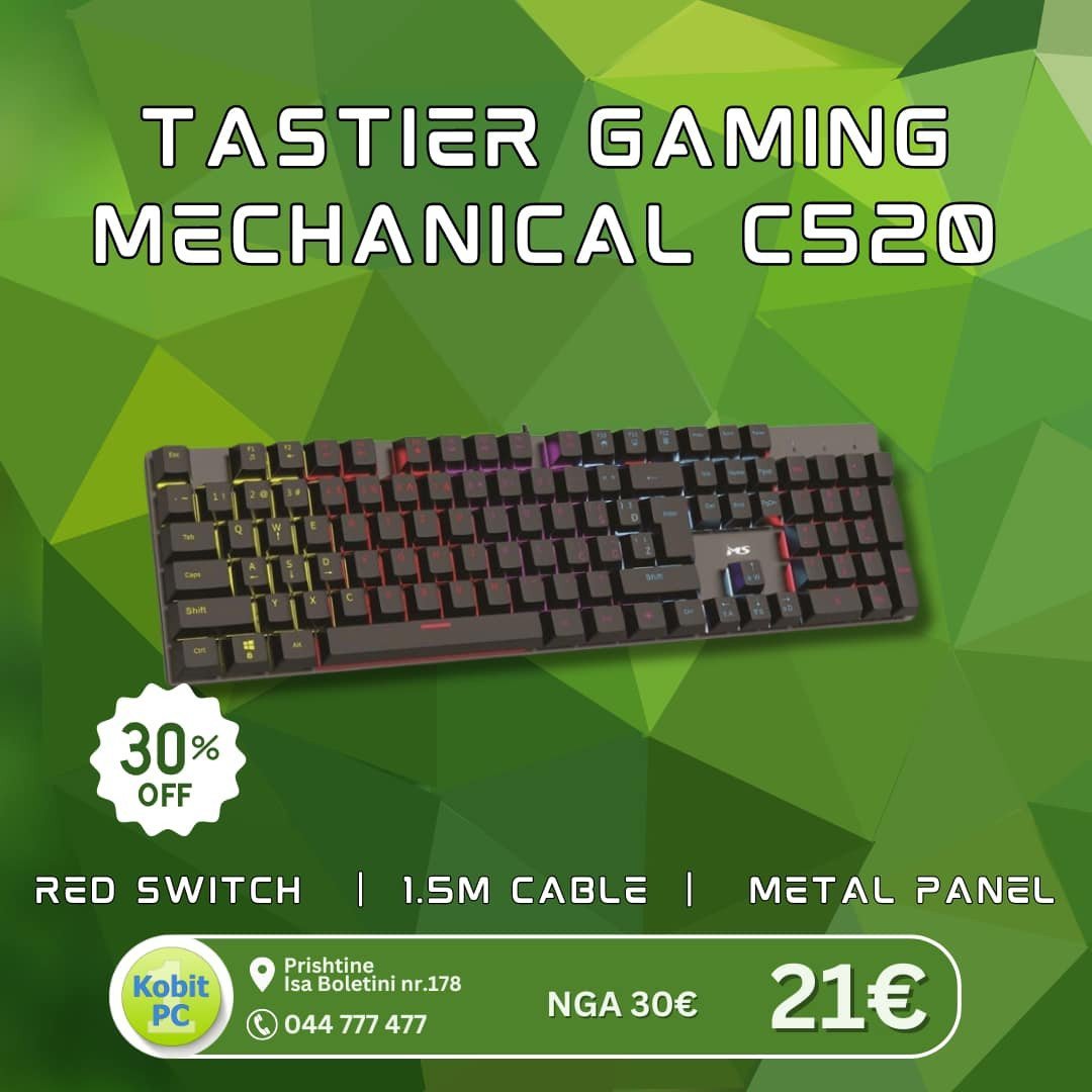 Tastier gaming mechanical c520