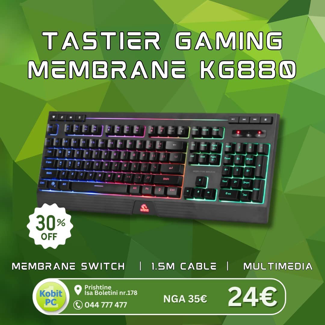 Tastier gaming membrane KG880