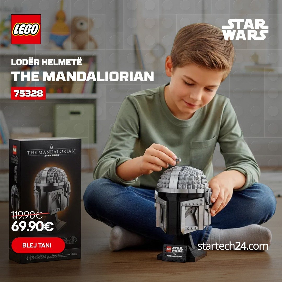 LEGO Star Wars The Mandalorian Helmet