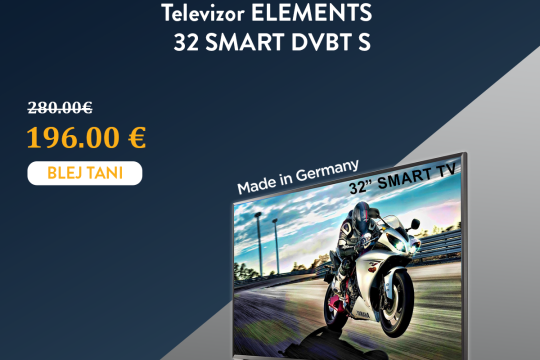 Televizori Smart Elements 32" Android 9.0