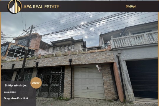 Shtëpi në shitje 200m², Dragodan- Prishtinë