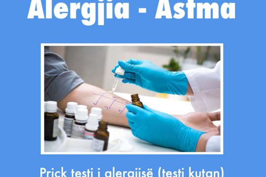 Alergjia-Astma - Prick test i alergjise