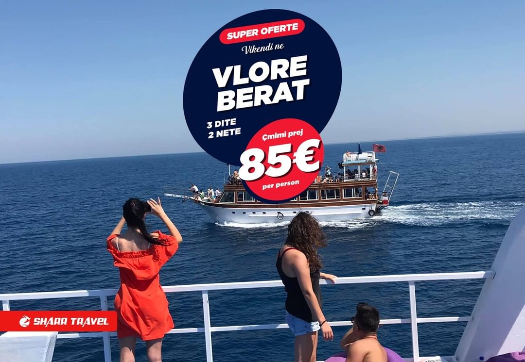 sharr travel vlore prishtine