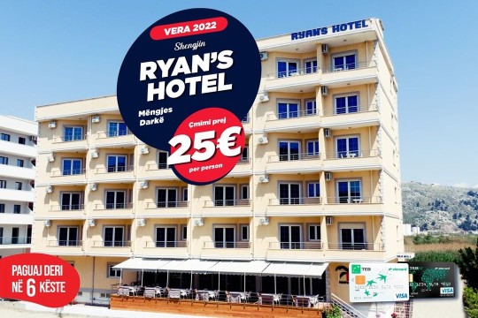 Sharr Travel - Ryan's Hotel, Shëngjin