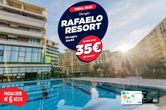 Sharr Travel-Rafaelo Resort, Shëngjin