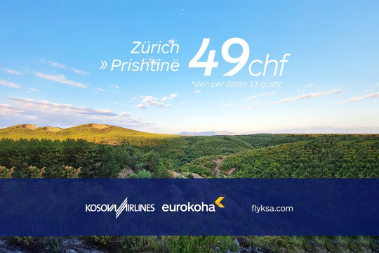 Eurokoha - Zürich - Prishtinë