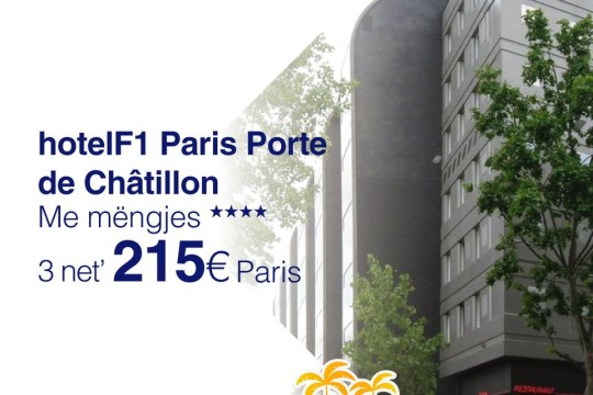 Eurokoha- Hotel F1 Paris Porte de Châtillon