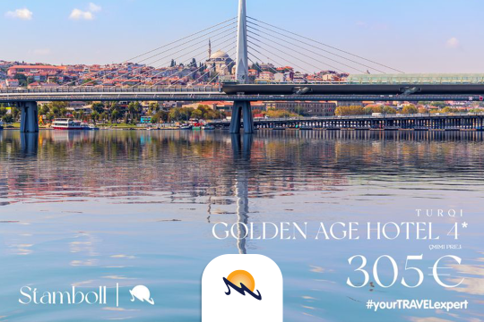 Fibula Travel- GOLDEN AGE HOTEL 4*, Stamboll