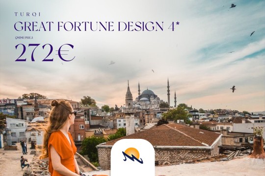 Fibula Travel-GREAT FORTUNE DESIGN 4*, Stamboll, TURQI!