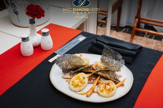 Swiss Diamond Hotel Prishtina -The great times are those when you eat some good food and enjoy it.