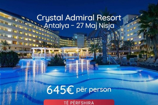 Aurora Travel- Crystal Admiral Resort