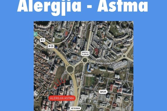 Alergjia-Astma -Lokacioni
