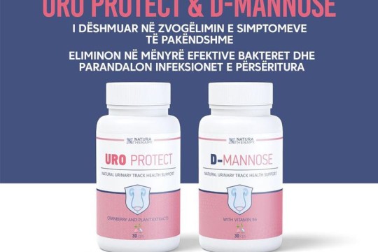 Natural Therapy -URO PROTECT dhe D-MANNOSE