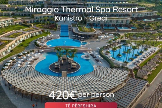 Aurora Travel-  Miraggio Thermal Spa Resort