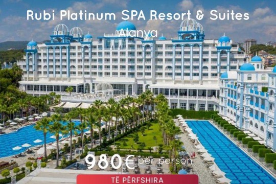 Aurora Travel-Rubi Platnium SPA Resort & Suites