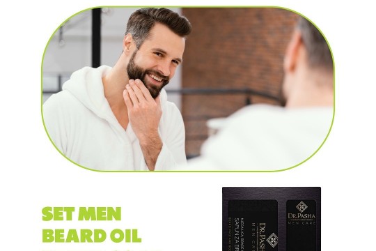 D3 Pharmacy -Set Men Beard Oil Soap