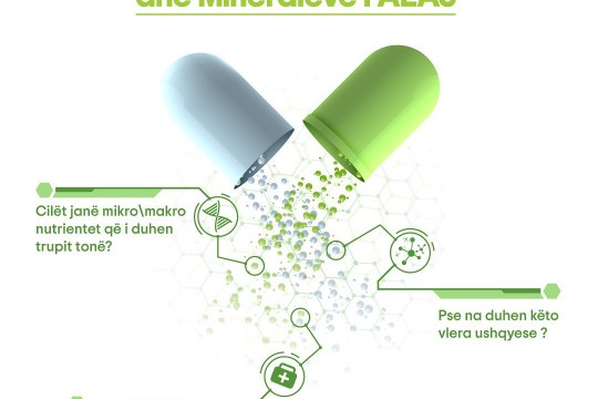 D3 Pharmacy - Matja e Vitaminave dhe Mineraleve