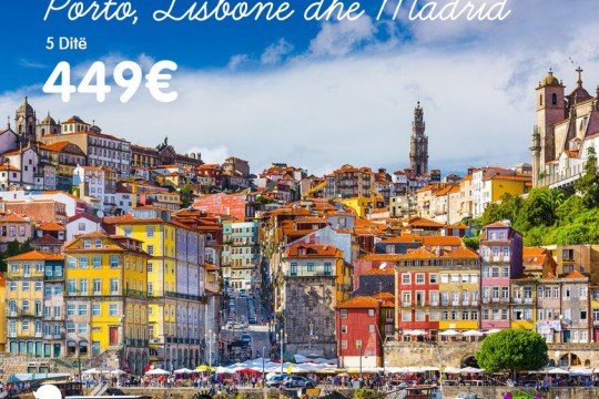 Fibula Travel -Porto, Lisbonë dhe Madrid