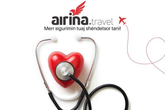 Airina Travel-Udhëtoni sigurt me sigurime shëndetsore