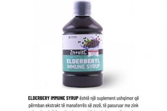 Natural Therapy - ELDERBERY IMMUNE SYRUP