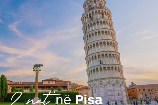 Eurokoha -Pisa, sharmi i qytetit të arteve në Toskanë.