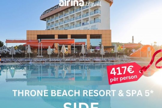 Airina Travel-THRONE BEACH RESORT & SPA 5*