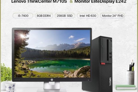 Infotech - Lenovo ThinkCenter M710S & Monitor HP