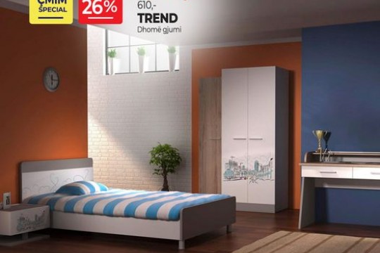 Bercom Mobile- Dhoma e gjumit Trend
