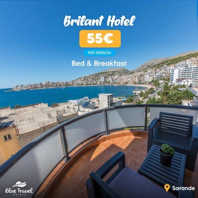 Blue Travel - Pushime në Brilant Hotel (Sarandë)